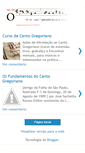 Mobile Screenshot of gregoriano.net